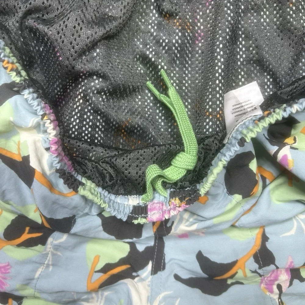 Patagonia Baggies‎ Shorts Mens S Birds Of Paradise Lined Swim Trunks Nylon 4
